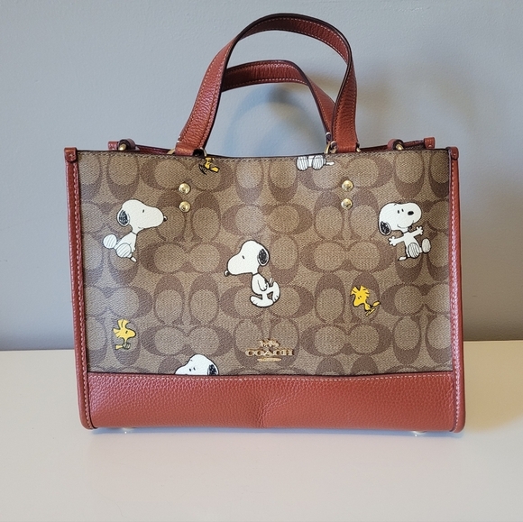 Coach X Peanuts Dempsey Carryall, BNWOT - Picture 2 of 11